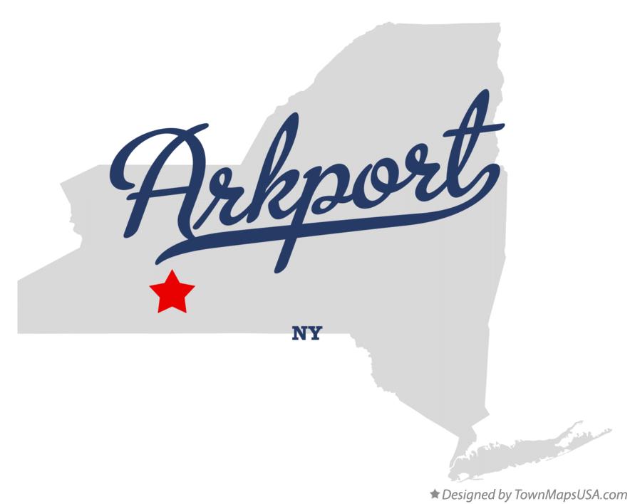 Map of Arkport, NY, New York