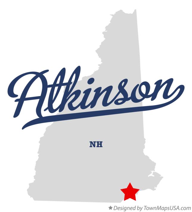 Map of Atkinson, NH, New Hampshire