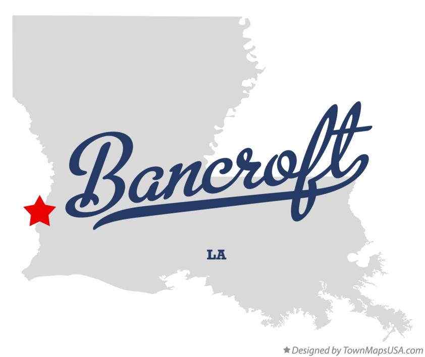 Map of Bancroft, LA, Louisiana