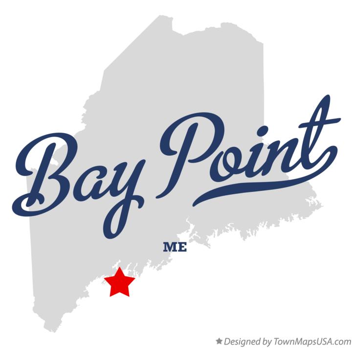 Map of Bay Point, ME, Maine