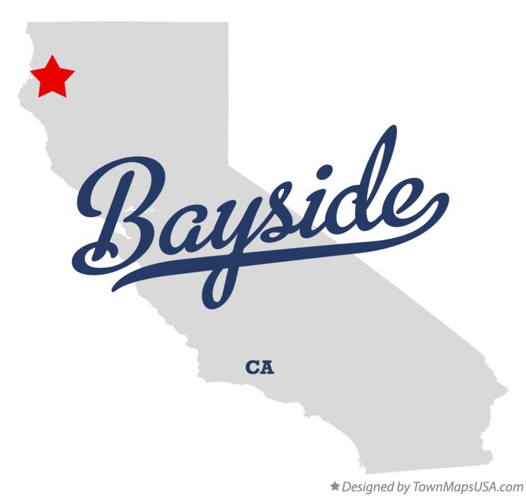 Map of Bayside, CA, California