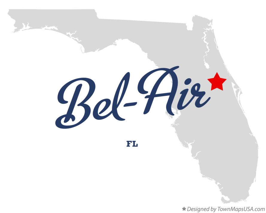 Map of Bel-Air, FL, Florida