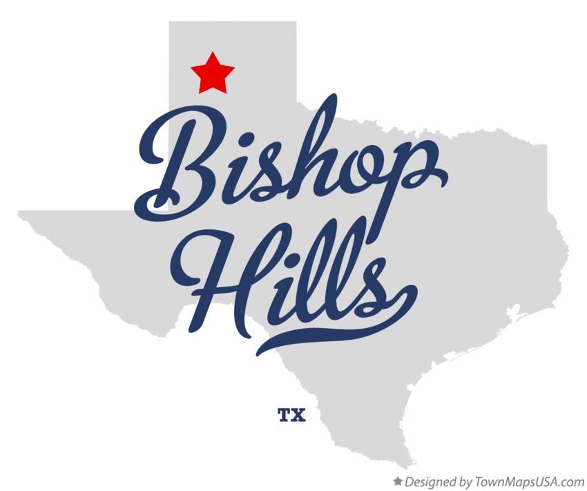 Map of Hills, TX, Texas