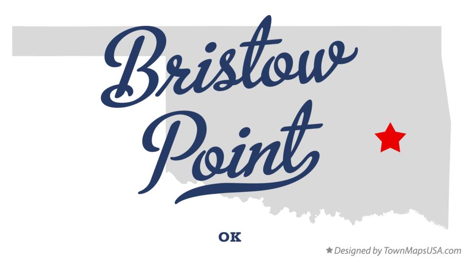 Map of Bristow Point, OK, Oklahoma