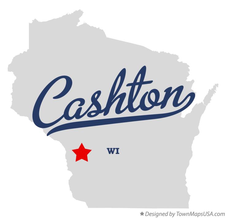 Map of Cashton, WI, Wisconsin