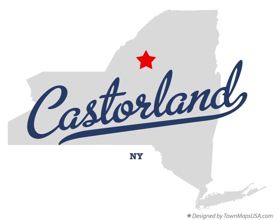 Map of Castorland, NY, New York