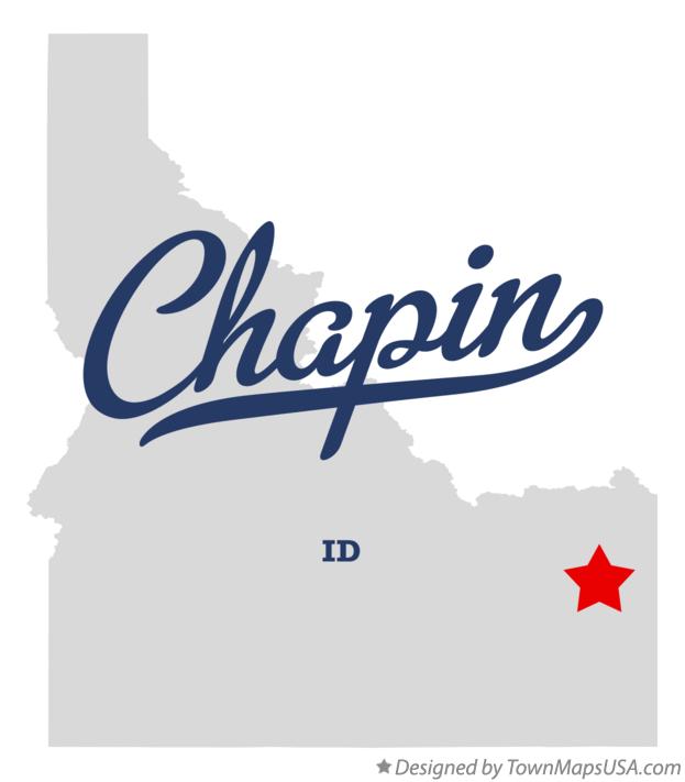 Map of Chapin, ID, Idaho