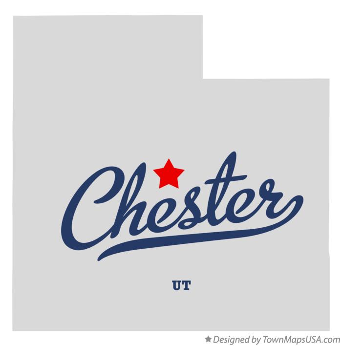Map of Chester, UT, Utah
