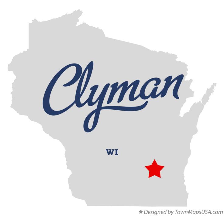 Map of Clyman, WI, Wisconsin