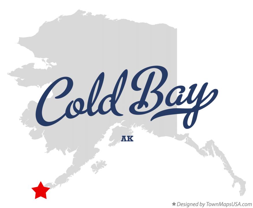 Map of Cold Bay, AK, Alaska
