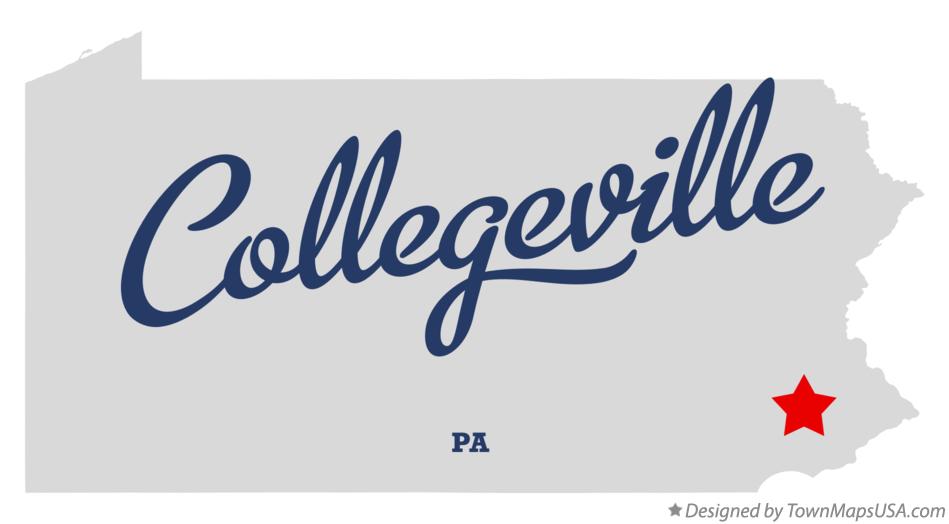 Map of Collegeville, PA