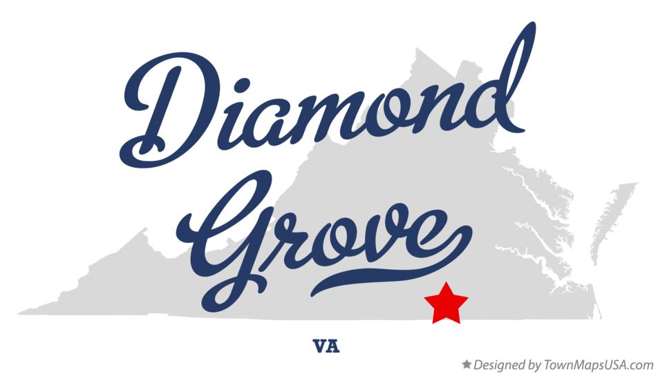 Map of Diamond Grove, VA, Virginia