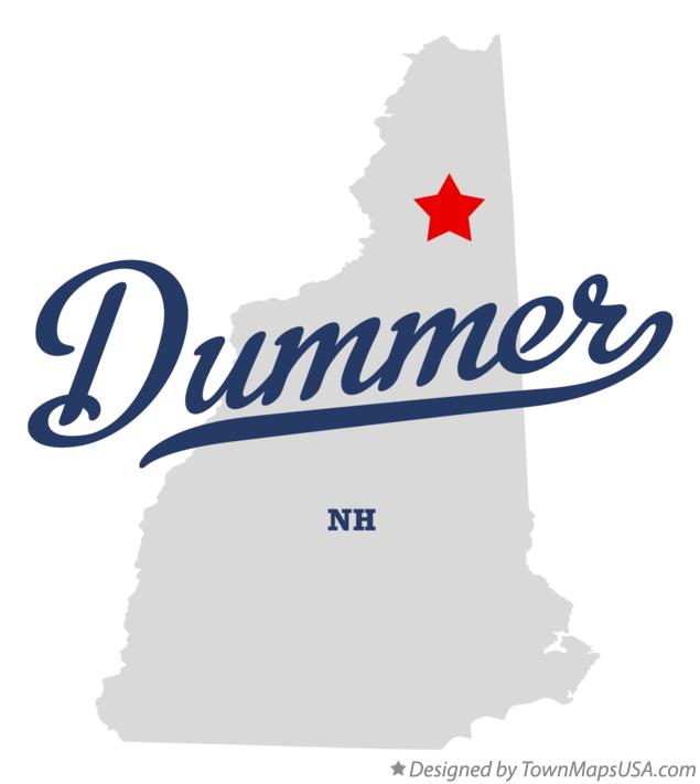 Map of Dummer, NH, New Hampshire
