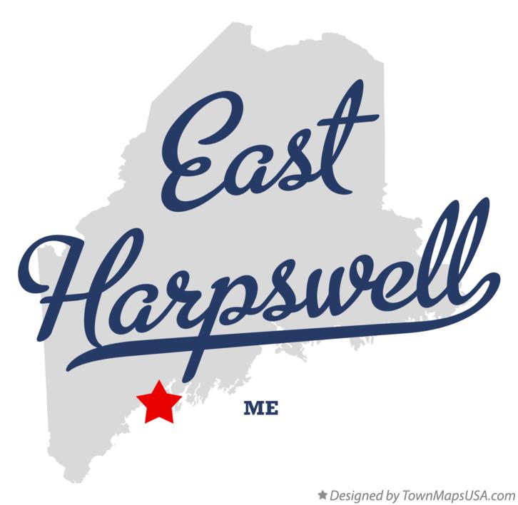Map of East Harpswell, ME, Maine