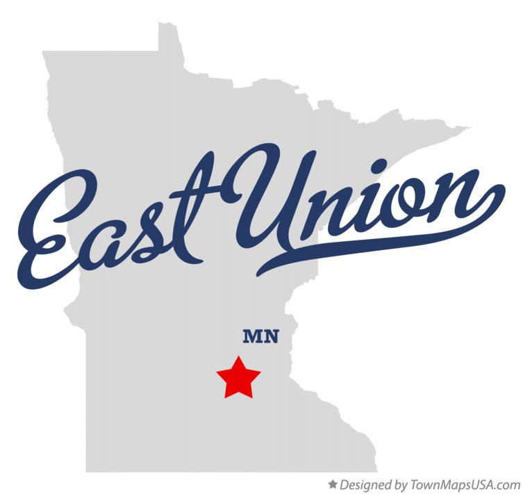 Map of East Union, MN, Minnesota