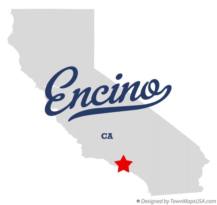 map-of-encino-ca-california