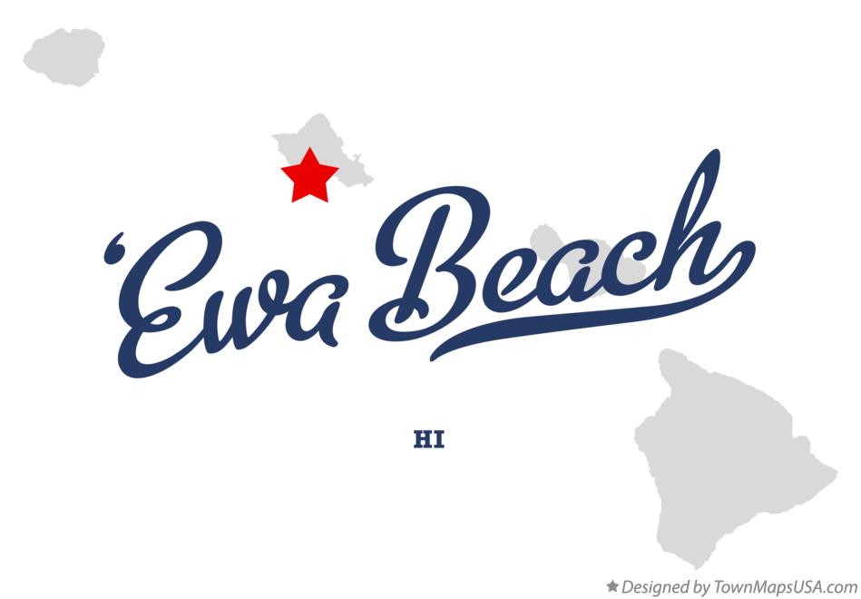 Map of ‘Ewa Beach, HI, Hawaii