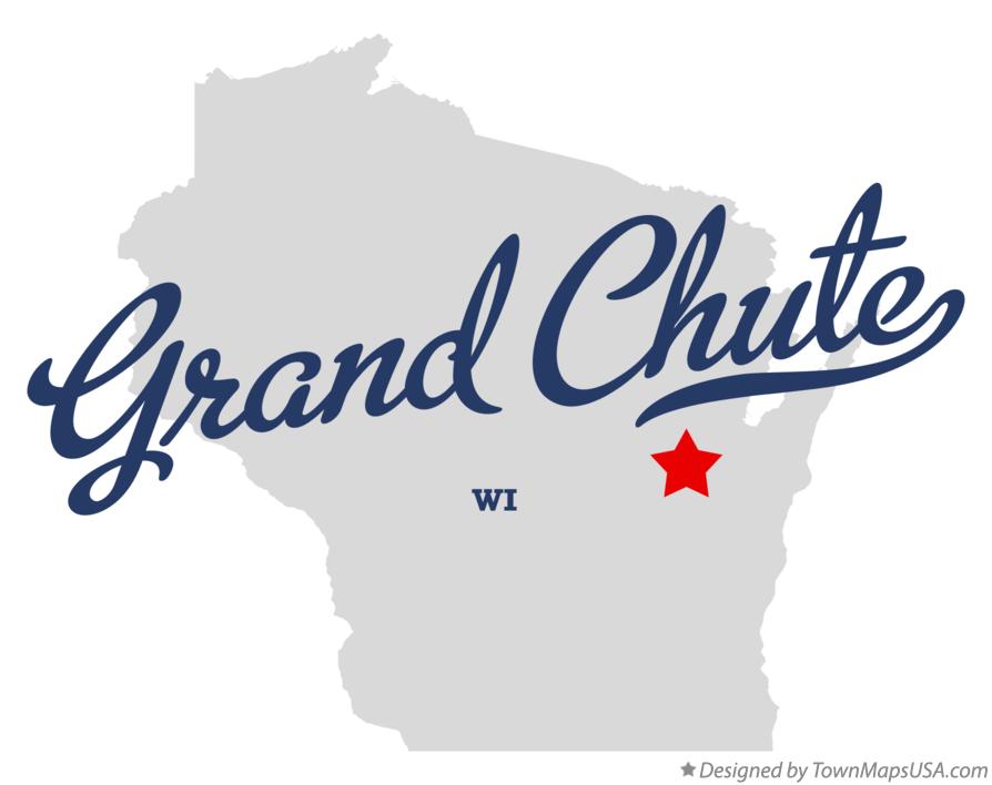 Map of Grand Chute, WI, Wisconsin