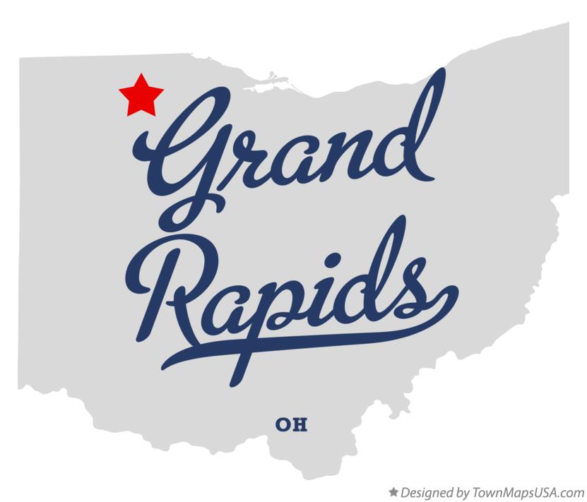 map-of-grand-rapids-oh-ohio