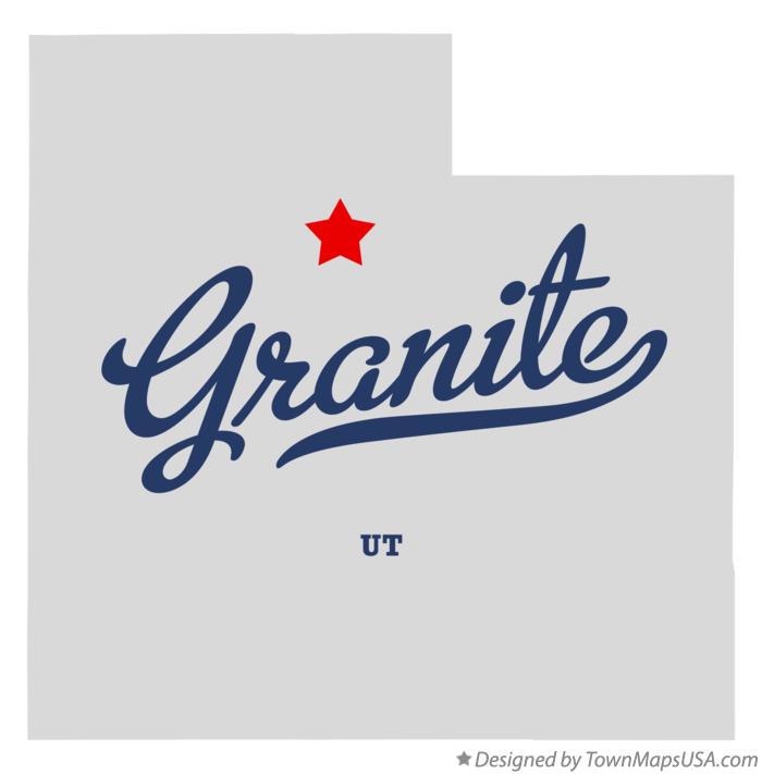 Map of Granite, UT, Utah