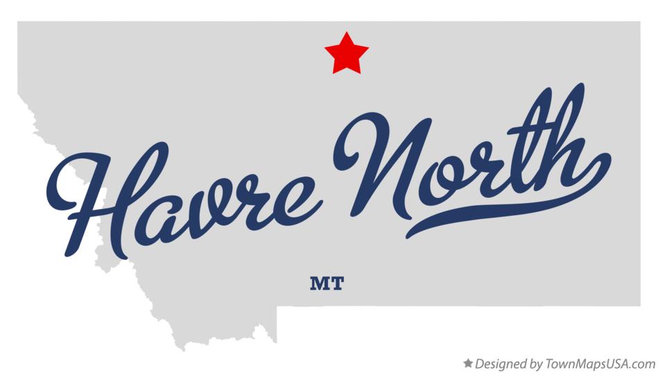 Map Of Havre Mt