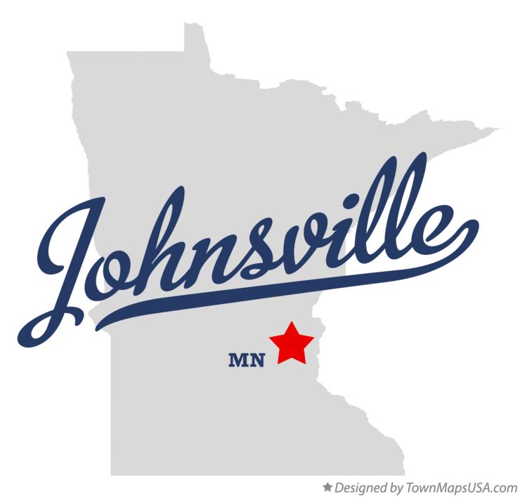 Map of Johnsville, MN, Minnesota
