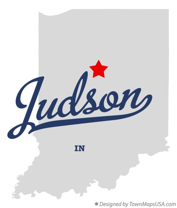 Map of Judson, IN, Indiana