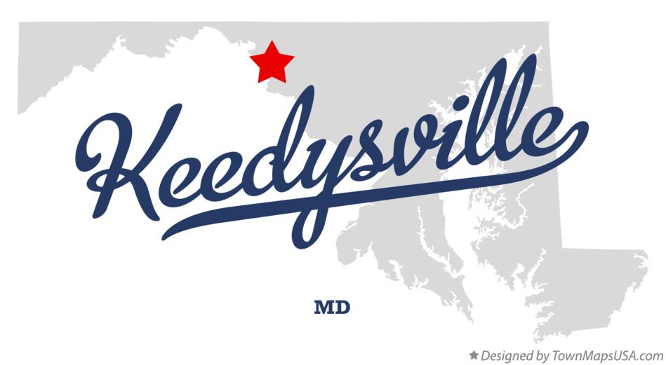 Map of Keedysville, MD, Maryland