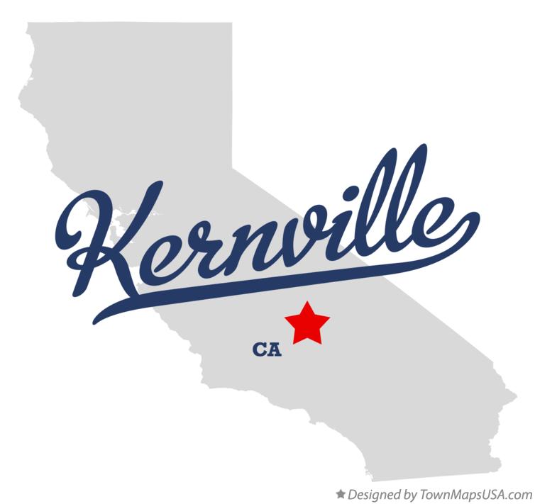 Map of Kernville, CA, California