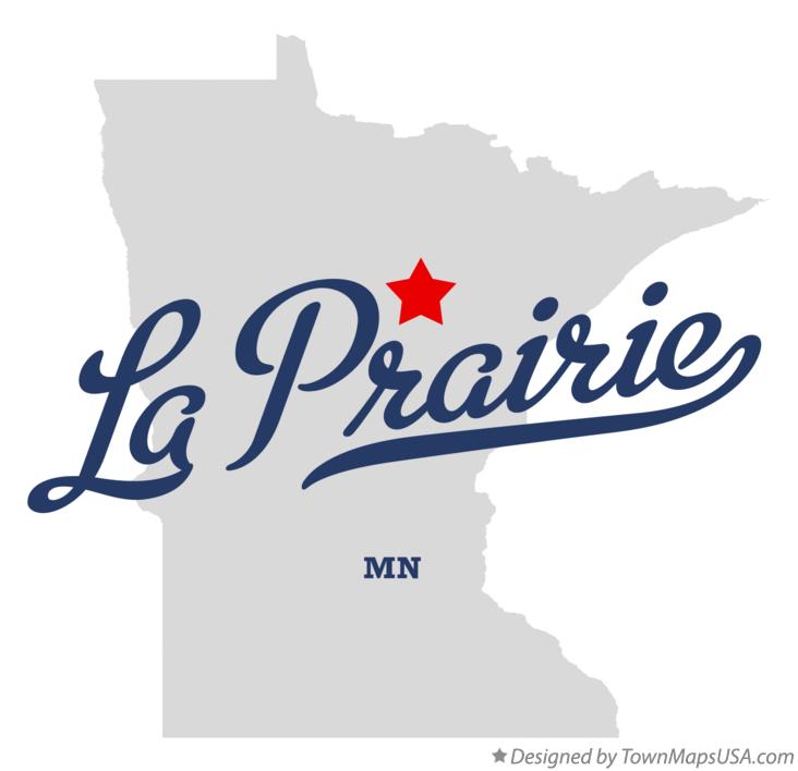 Map of La Prairie, Itasca County, MN, Minnesota