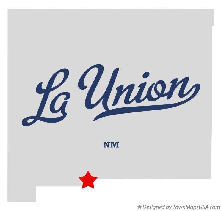 Map of La Union, NM, New Mexico