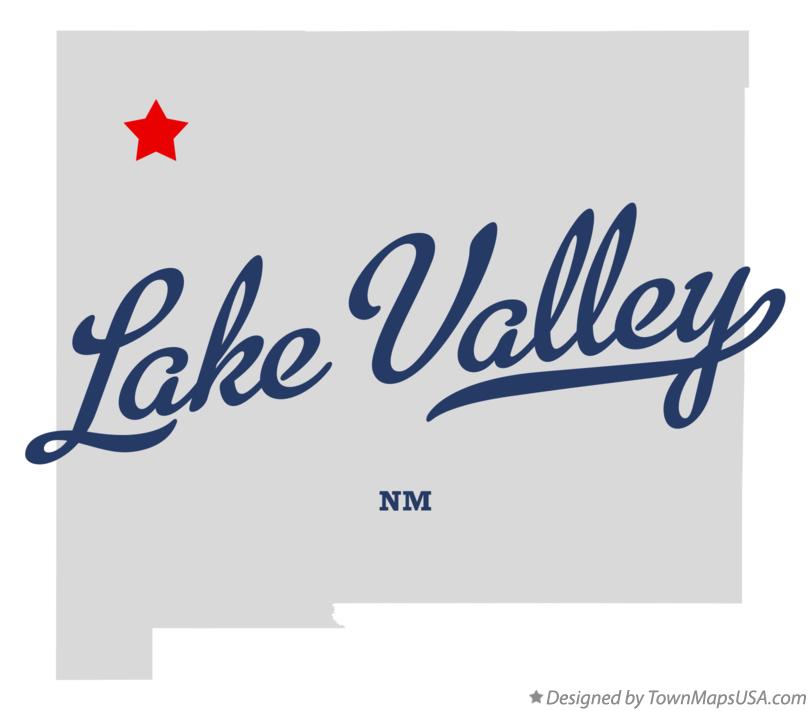 Map of Lake Valley, NM, New Mexico