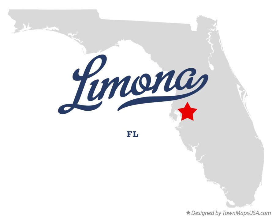Map of Limona, FL, Florida