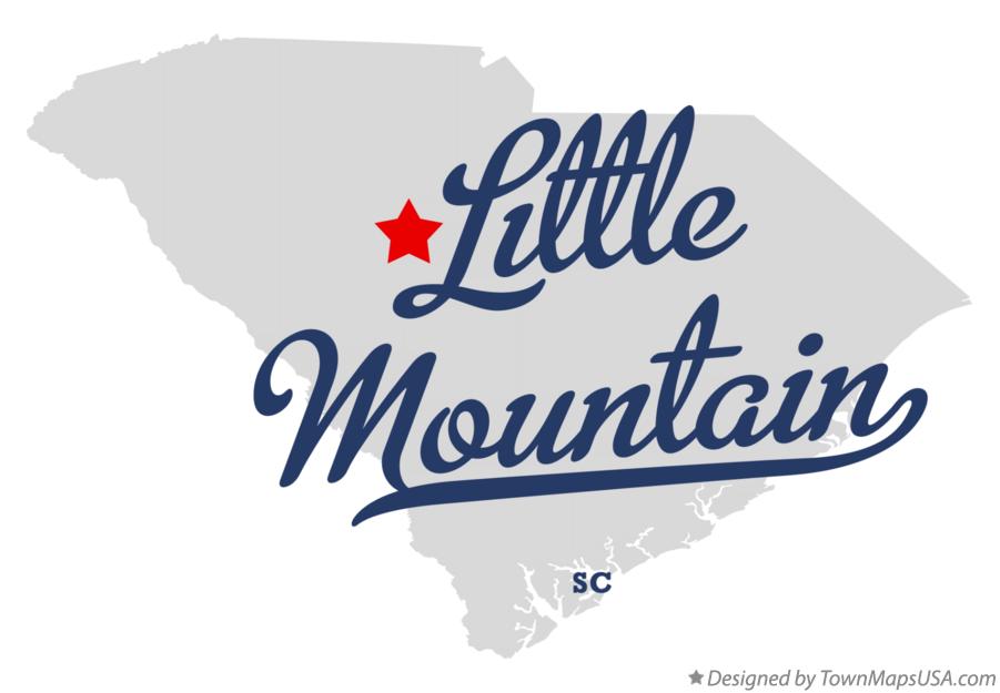 Map of Little Mountain, SC, South Carolina