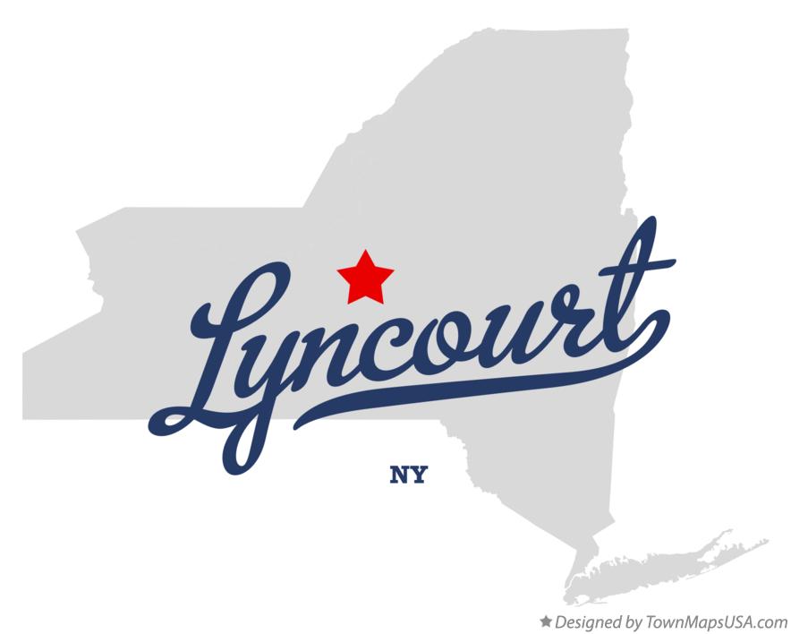 Map of Lyncourt, NY, New York
