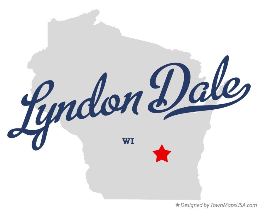 Map of Lyndon Dale, WI, Wisconsin
