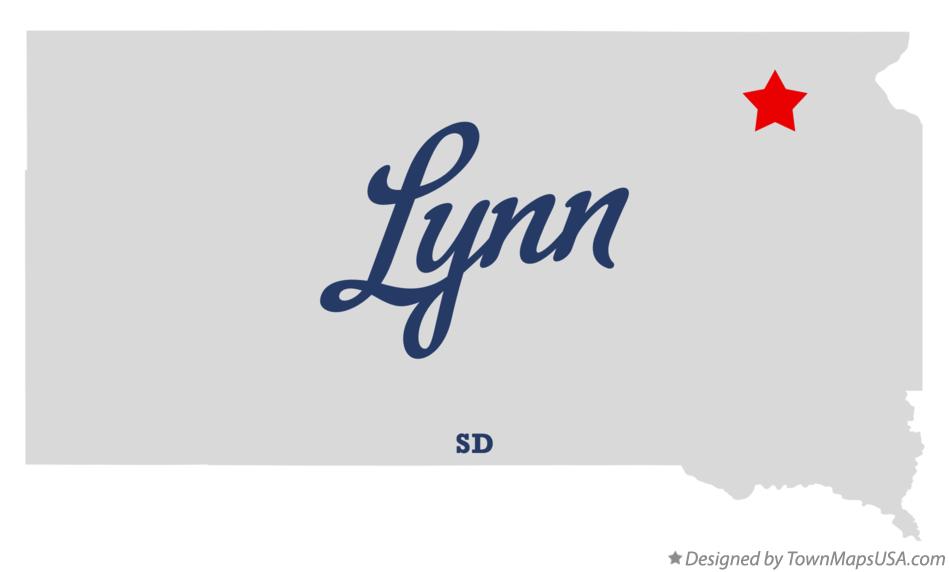 Map of Lynn, Day County, SD, South Dakota