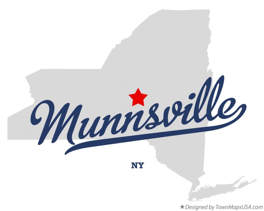 Map of Munnsville, NY, New York