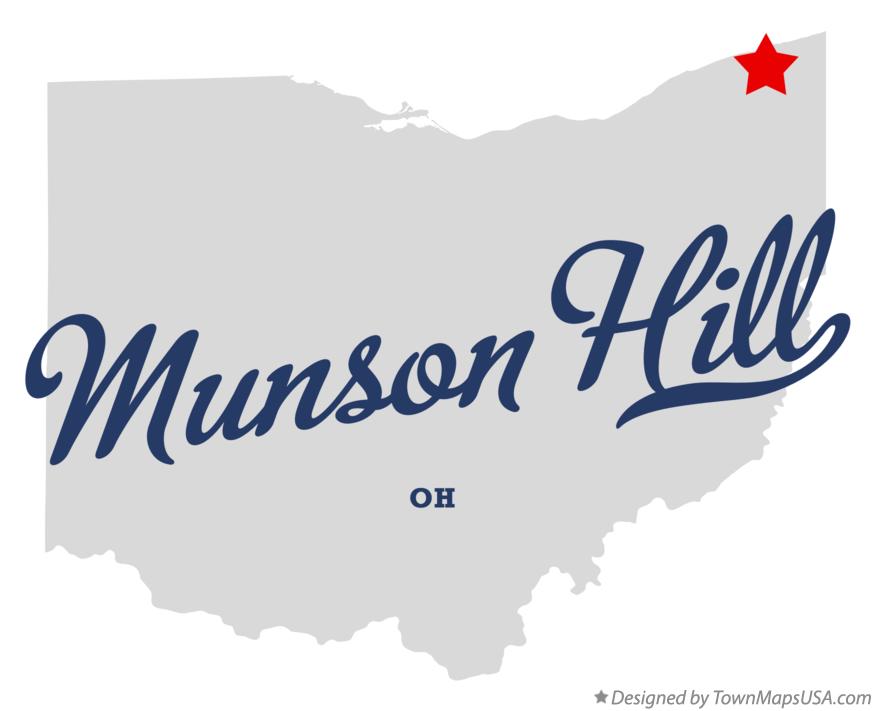 Map of Munson Hill, OH, Ohio