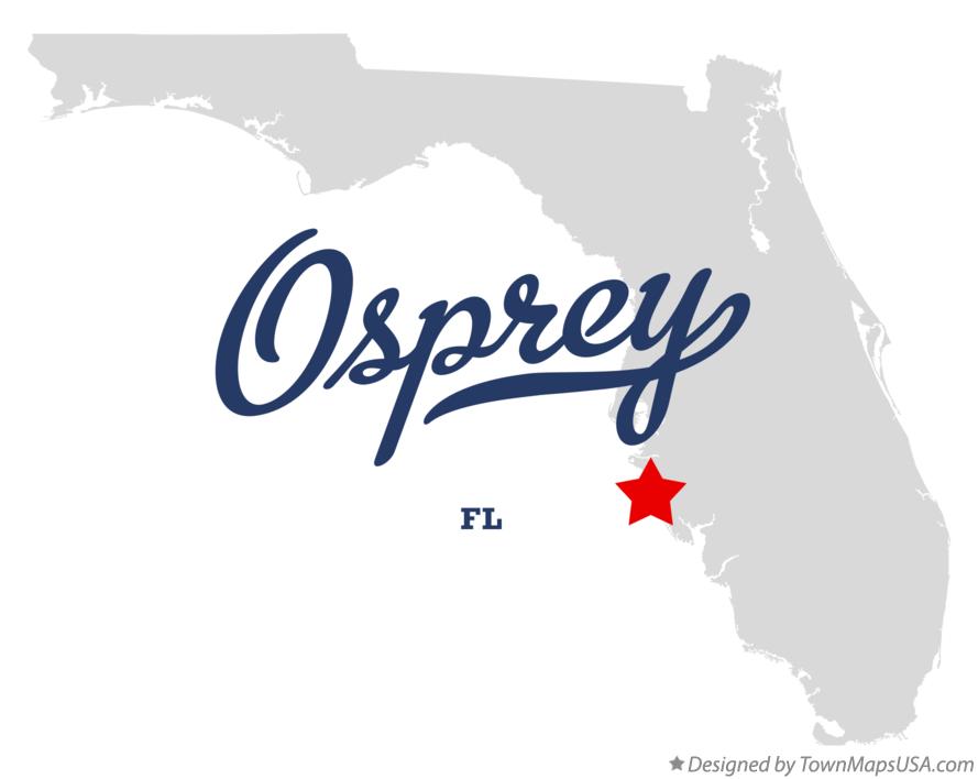 Map of Osprey, FL