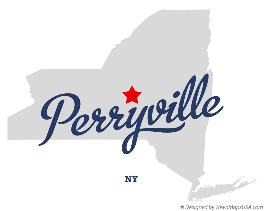 Map of Perryville, NY, New York