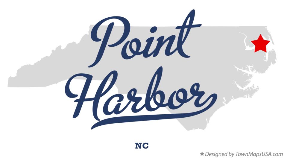 Map of Point Harbor, NC, North Carolina