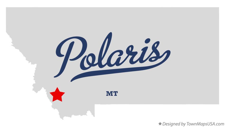 Map of Polaris, MT, Montana