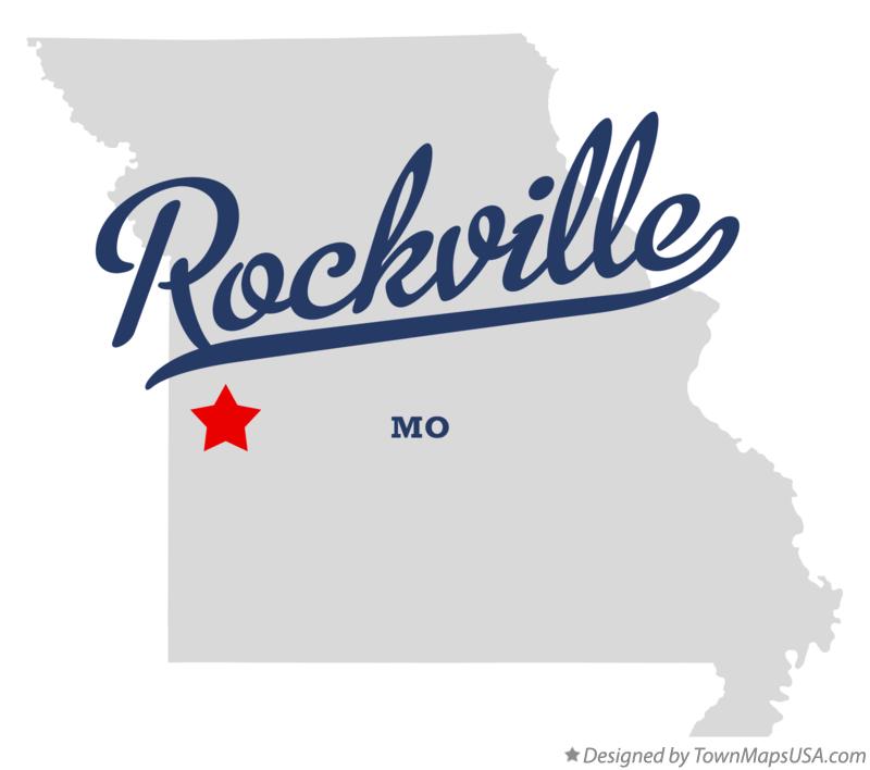 Map of Rockville, MO, Missouri