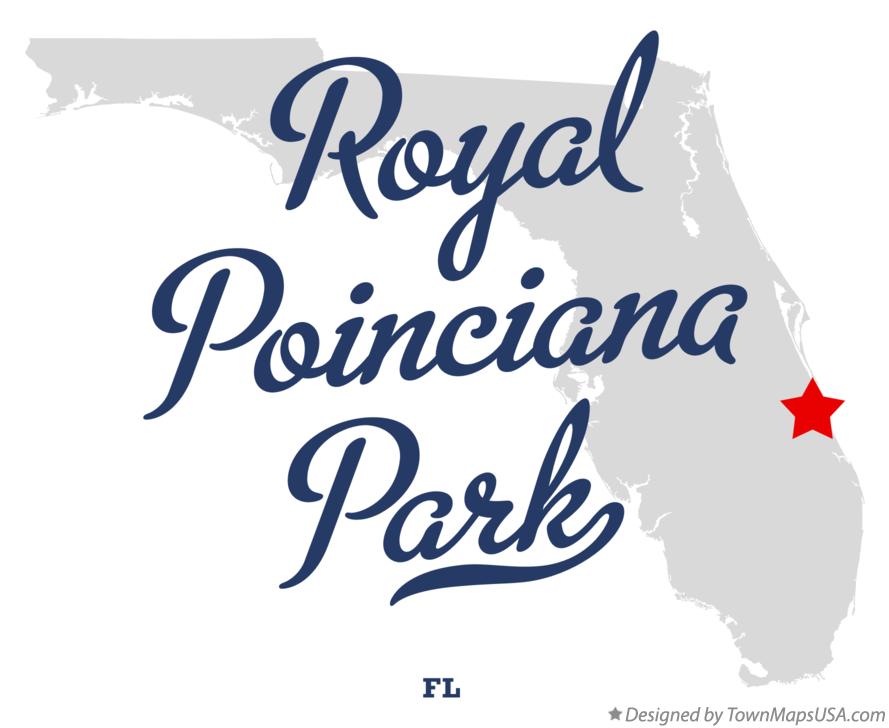 Map of Royal Poinciana Park, FL, Florida
