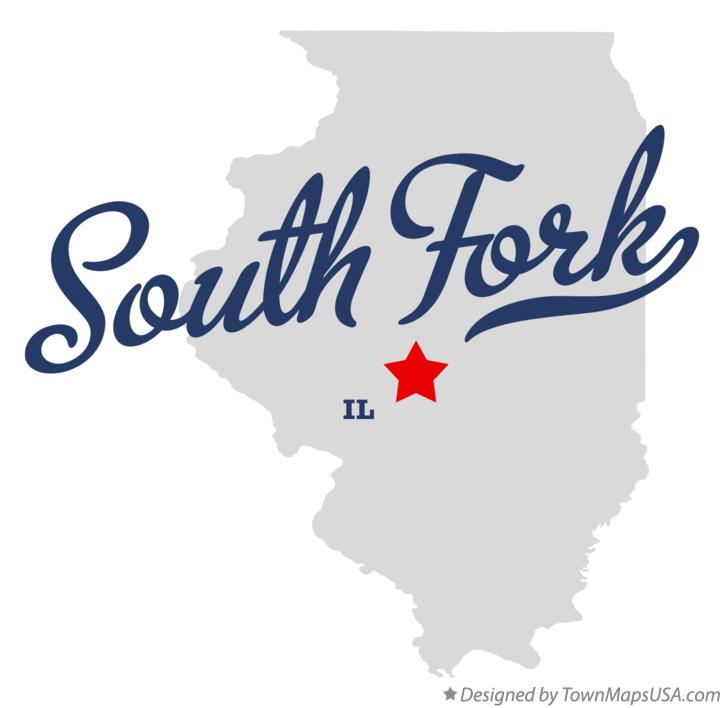 Map of South Fork, IL, Illinois