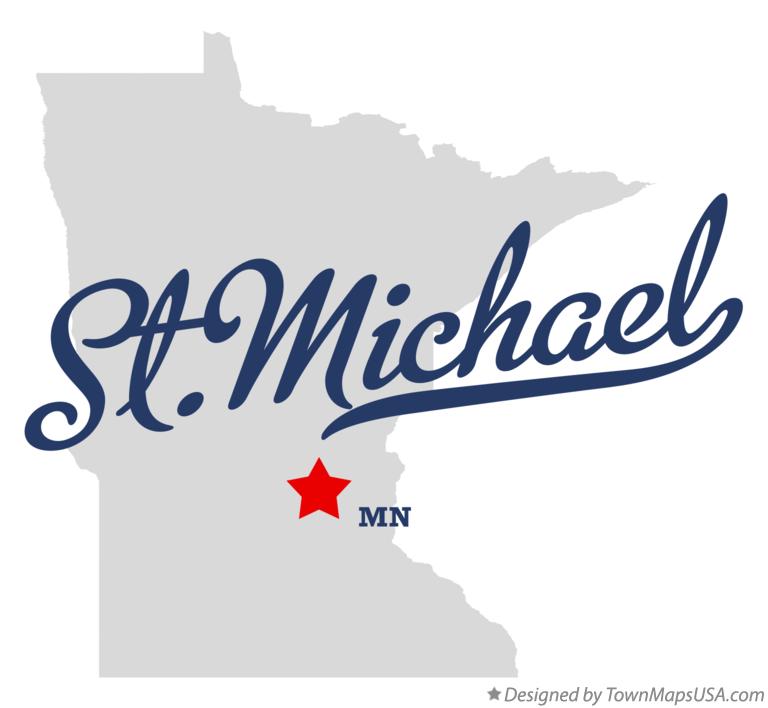 Map of St.Michael, MN, Minnesota