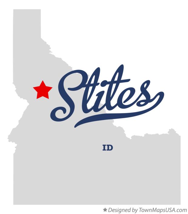 Map of Stites, ID, Idaho