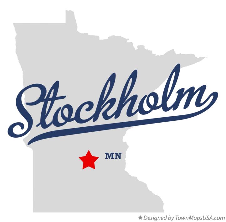 Map of Stockholm, MN, Minnesota