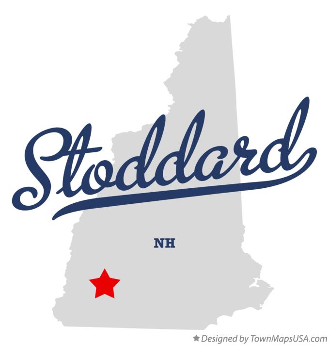 Map of Stoddard, NH, New Hampshire